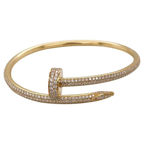 Bracelet Clou en or 18 carats .